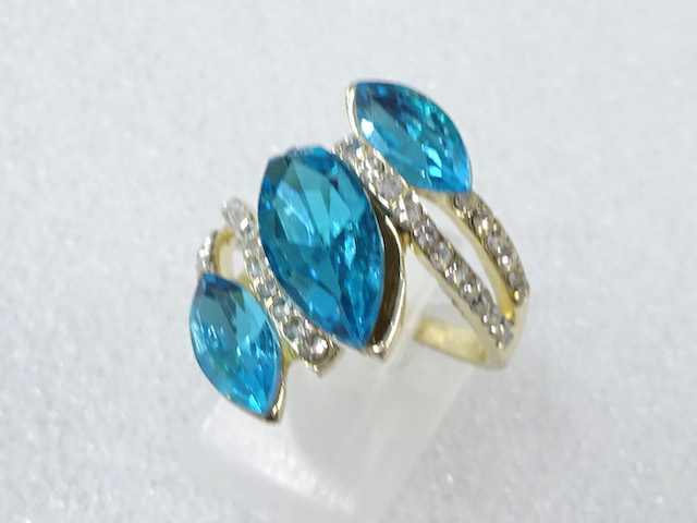 COLORED STONE FASHION RING / JP SIZE 20